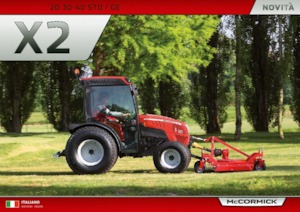 Traktory z napędem 4WD McCormick X2.30GE MR