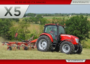 Traktory z napędem 4WD McCormick X5.30