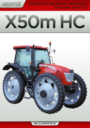 Traktory z napędem 4WD McCormick X50.40m-HC