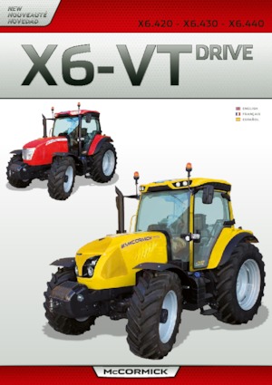 Traktory z napędem 4WD McCormick X6.430VT-Drive