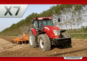 Traktory z napędem 4WD McCormick X7.650 P6-Drive