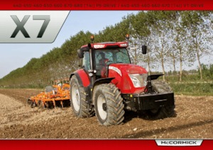 Traktory z napędem 4WD McCormick X7.650 P6-Drive