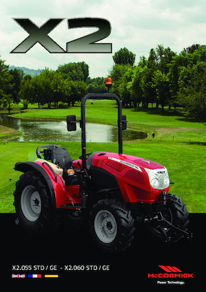Traktory z napędem 4WD McCormick X2.060GE