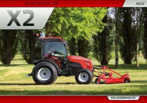 Traktory z napędem 4WD McCormick X2.35 MR
