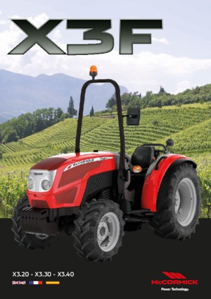 Traktory z napędem 4WD McCormick X3.30F
