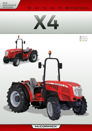 Traktory z napędem 4WD McCormick X4.70XL-4
