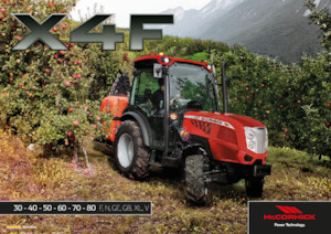 Traktory z napędem 4WD McCormick X4.40GE