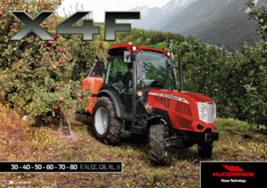 Traktory z napędem 4WD McCormick X4.40GB