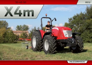 Traktory z napędem 4WD McCormick X4.30M