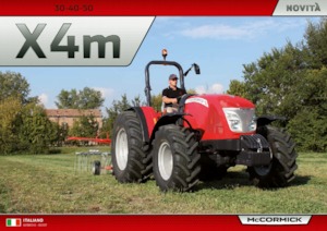 Traktory z napędem 4WD McCormick X4.30M