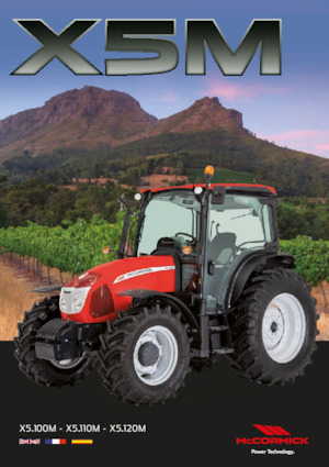 Traktory z napędem 4WD McCormick X5.120M