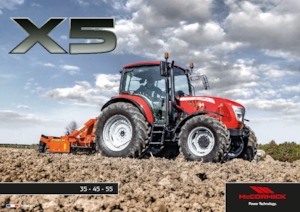Traktory z napędem 4WD McCormick X5.55-4