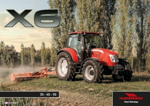 Traktory z napędem 4WD McCormick X6.55