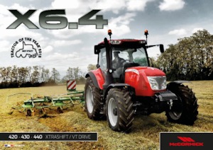 Traktory z napędem 4WD McCormick X6.420 LS