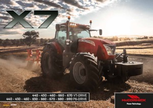 Traktory z napędem 4WD McCormick X7.450 VT-Drive