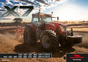 Traktory z napędem 4WD McCormick X7.450 VT-Drive