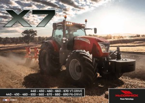 Traktory z napędem 4WD McCormick X7.450 VT-Drive
