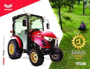 Traktory z napędem 4WD Yanmar YT235C