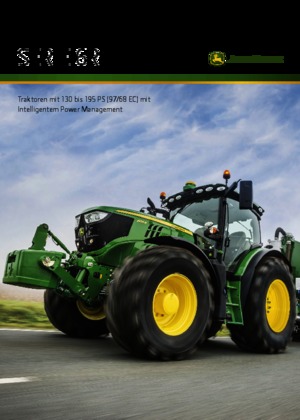 Traktory z napędem 4WD John Deere 6130R