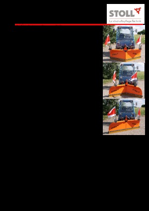 Regulowane pługi śnieżne Stoll SVS 140