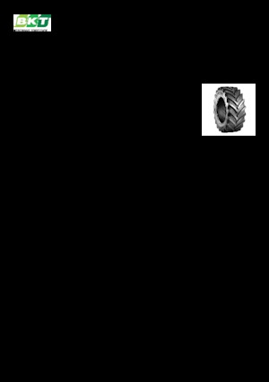 Opony rolnicze BKT AGRIMAX V - FLECTO VF 650/65 R 38 NRO