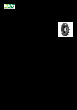 Opony rolnicze BKT TR 126 7 - 14