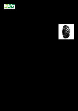 Opony rolnicze BKT TRAC FARM PLUS 12.4 - 28