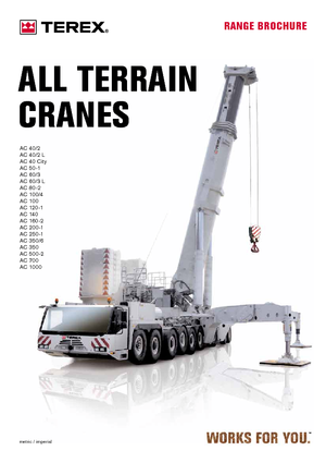 Żurawie szosowo-terenowe Terex-Demag AC 100/4 (8x6x8)