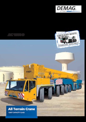 Żurawie szosowo-terenowe Demag AC 1000-9