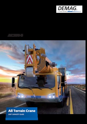 Żurawie szosowo-terenowe Demag AC 250-5