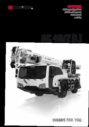 Żurawie szosowo-terenowe Terex-Demag AC 40/2