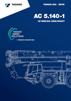 Żurawie szosowo-terenowe Tadano AC 5.140-1