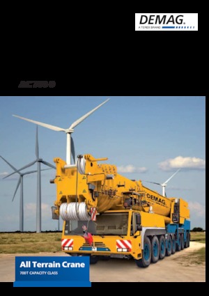 Żurawie szosowo-terenowe Demag AC 700-9