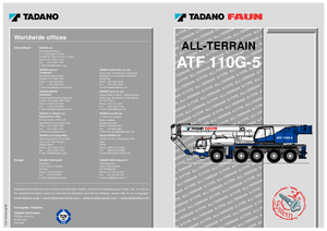 Żurawie szosowo-terenowe Tadano ATF110G-5 