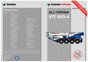 Żurawie szosowo-terenowe Tadano ATF 65 G 4 (8x6x8)