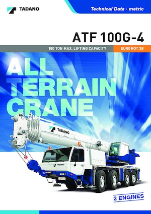 Żurawie szosowo-terenowe Tadano ATF 100G-4