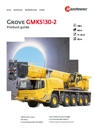Żurawie szosowo-terenowe Grove GMK5130-2 