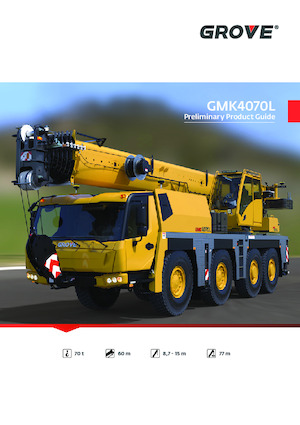 Żurawie szosowo-terenowe Grove GMK4070L