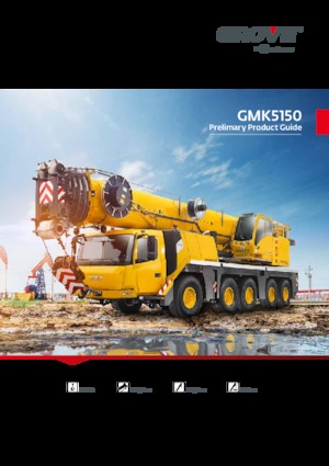 Żurawie szosowo-terenowe Grove GMK5150 