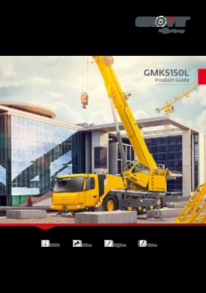 Żurawie szosowo-terenowe Grove GMK5150L 
