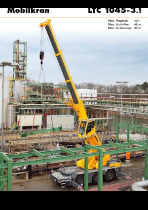 Żurawie szosowo-terenowe Liebherr LTC 1045-3.1 (6x6x6)