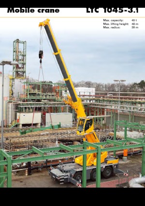 Żurawie szosowo-terenowe Liebherr LTC 1045-3.1 (6x6x6)