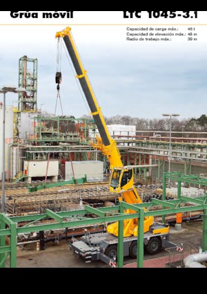 Żurawie szosowo-terenowe Liebherr LTC 1045-3.1 (6x6x6)