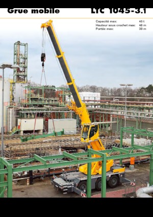 Żurawie szosowo-terenowe Liebherr LTC 1045-3.1 (6x6x6)