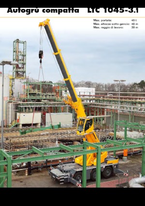 Żurawie szosowo-terenowe Liebherr LTC 1045-3.1 (6x6x6)