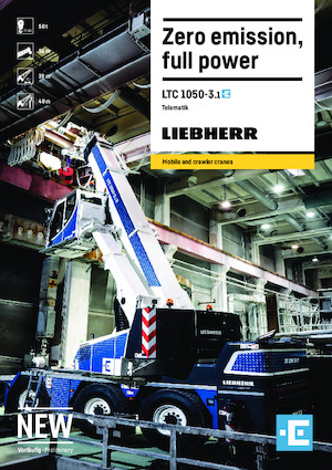 Żurawie szosowo-terenowe Liebherr LTC 1050-3.1E