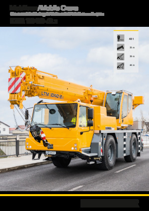 Żurawie szosowo-terenowe Liebherr LTM 1040-2.1 