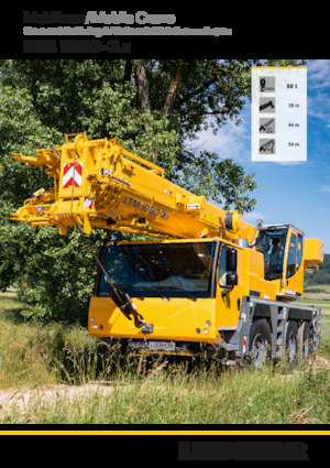 Żurawie szosowo-terenowe Liebherr LTM 1050-3.1 
