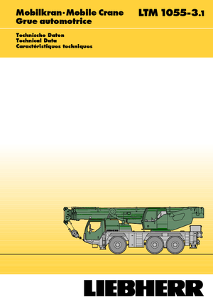 Żurawie szosowo-terenowe Liebherr LTM 1055-3.1 (6x4x6)