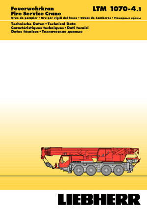 Żurawie szosowo-terenowe Liebherr LTM 1070-4.1 (8x6x8)